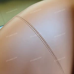 Modern Curved Luxury Sectional Sofa Collection with Integrated Display Side Table, Premium Leather & Fabric Upholstery